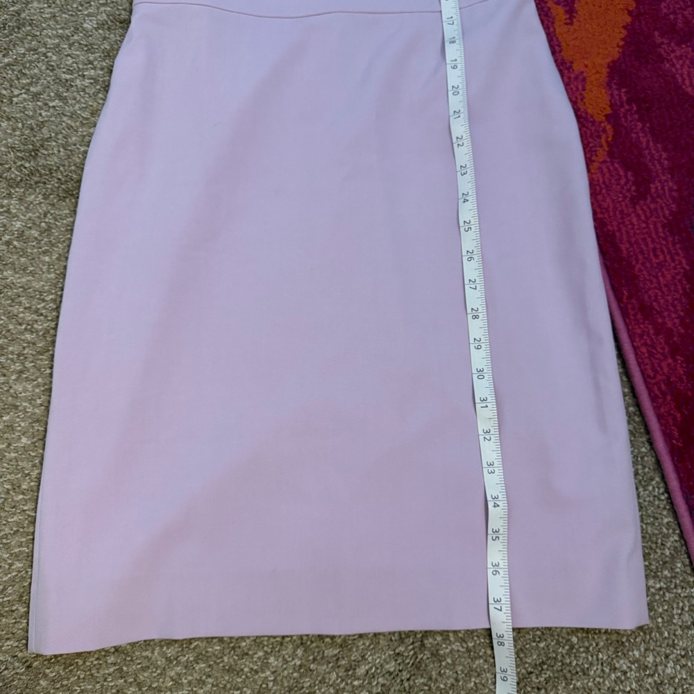 NWT J.Crew Lavender Sheath Dress Sleeveless Formal Business Cotton SZ 4 - Picture 7 of 7
